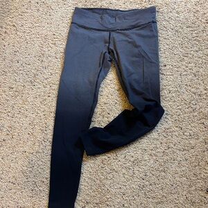 Danskin Ombré Black and White Striped Leggings size SP